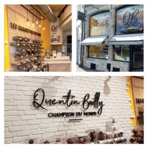 Enseigne Chocolaterie Quentin Bailly